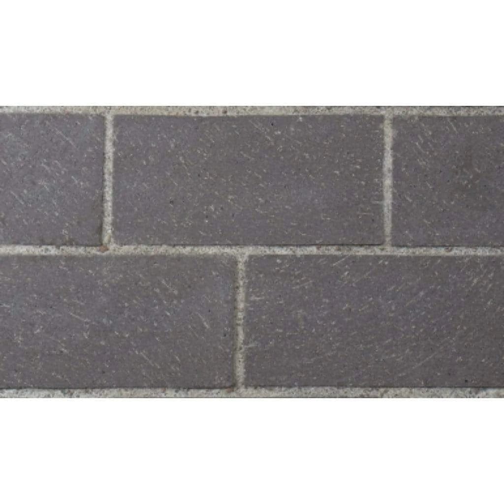 Astria 50 inch Masonry Slate Grey Full Stacked Brick Liner MOSAIC50SGFS