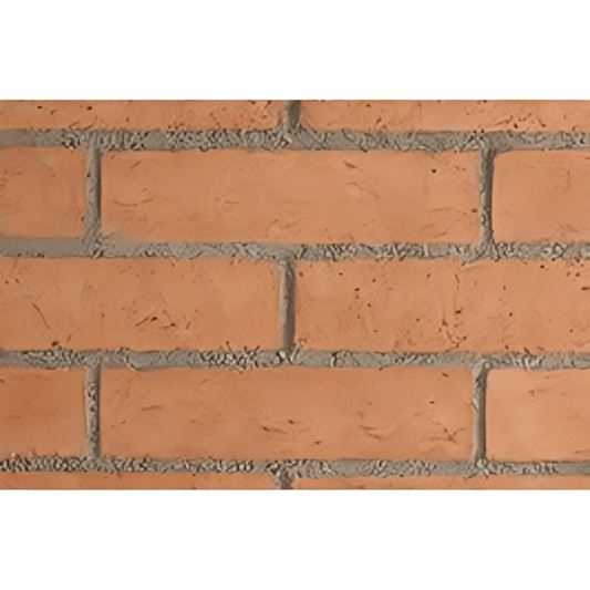 Astria Masonry 42-inch Warm Red Split Stacked Brick Liner MOSAIC42WRSS