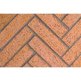 Astria 50 inch Masonry Warm Red Split Herringbone Brick Liner MOSAIC50WRSH