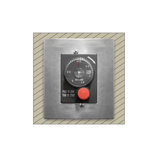 Surface Mount Enclosure to house ESTOP1-0H Timer