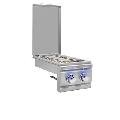 TRL Double Side Burner w/LED Illumination