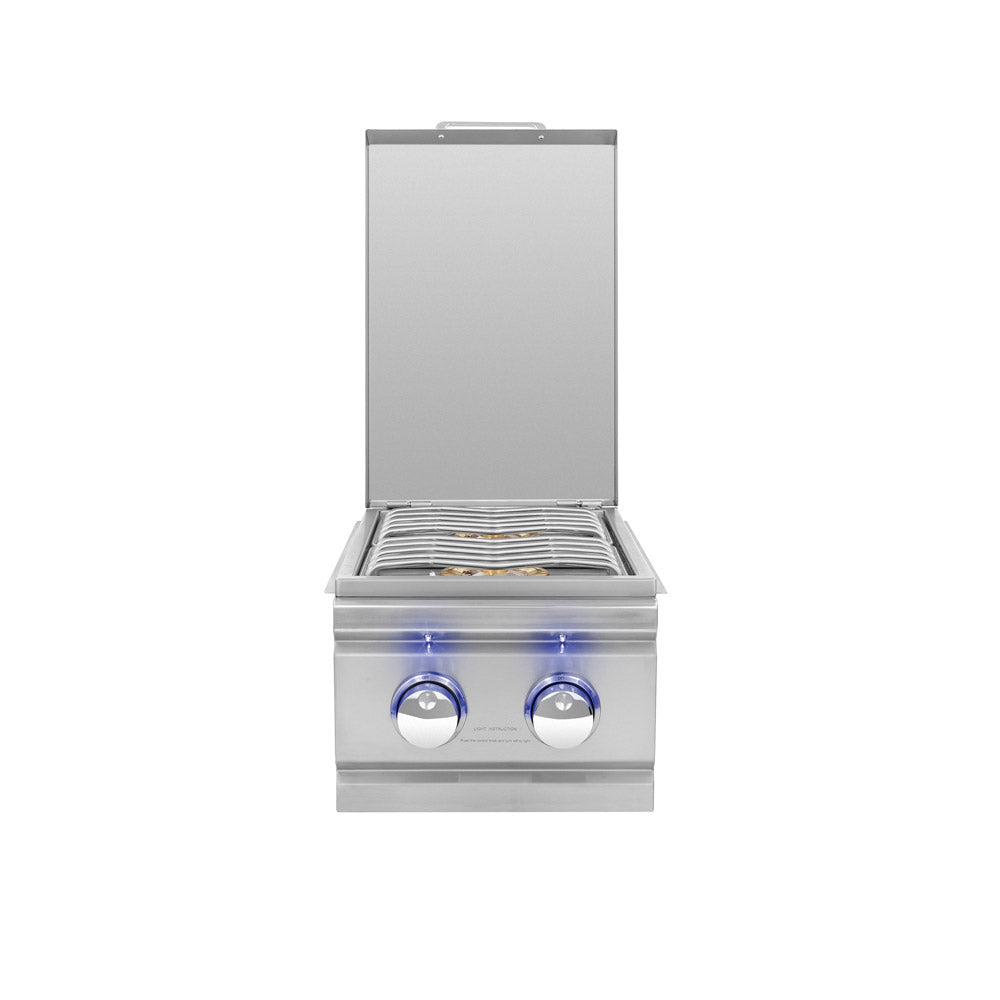 TRL Double Side Burner w/LED Illumination