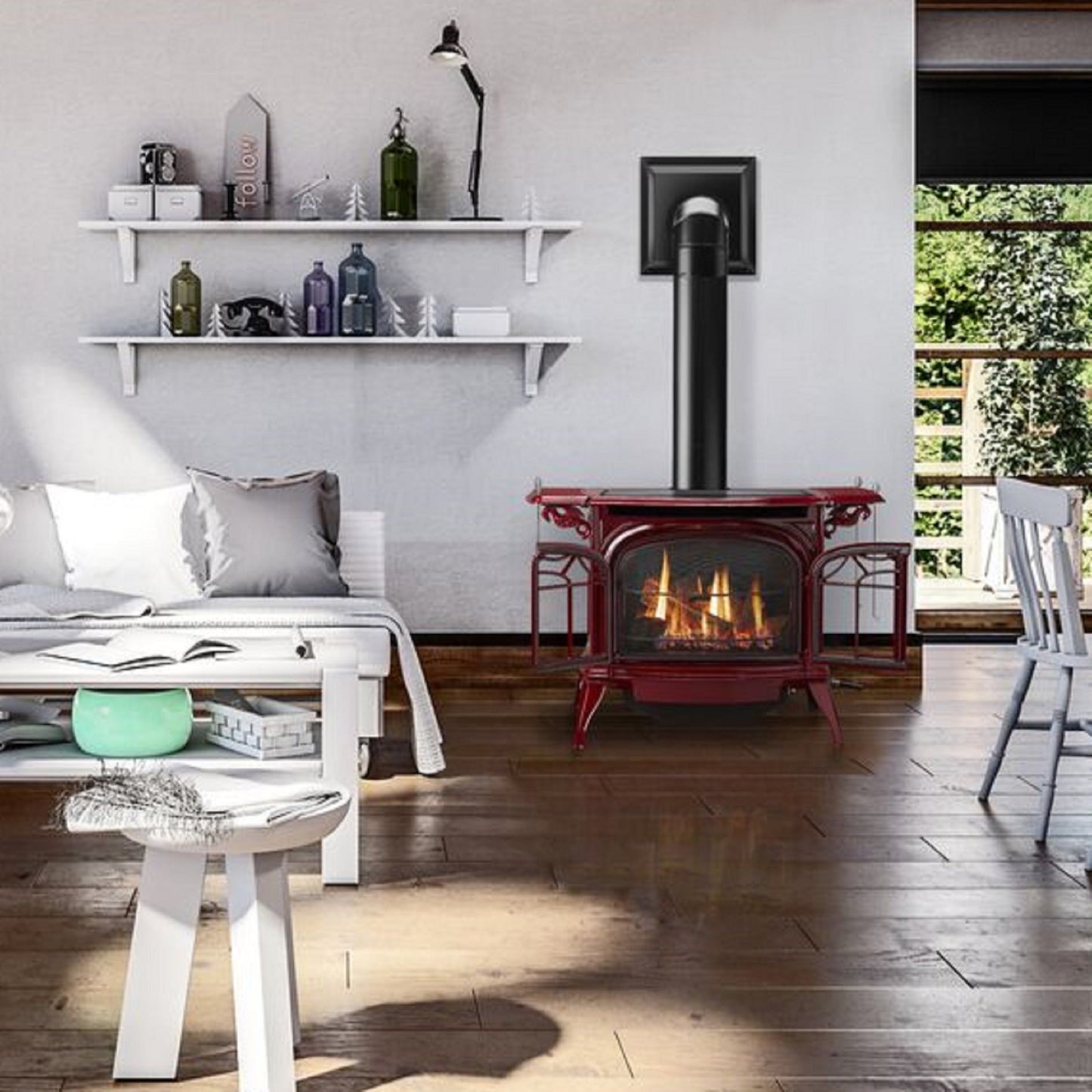 Vermont Castings Radiance Gas Stove