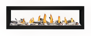 Napoleon Luxuria 62" Linear See Thru Gas Fireplace, NG