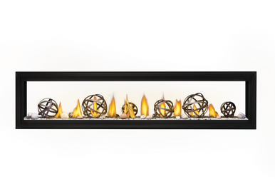 Napoleon Luxuria 74" Linear See ThruGas Fireplace, NG