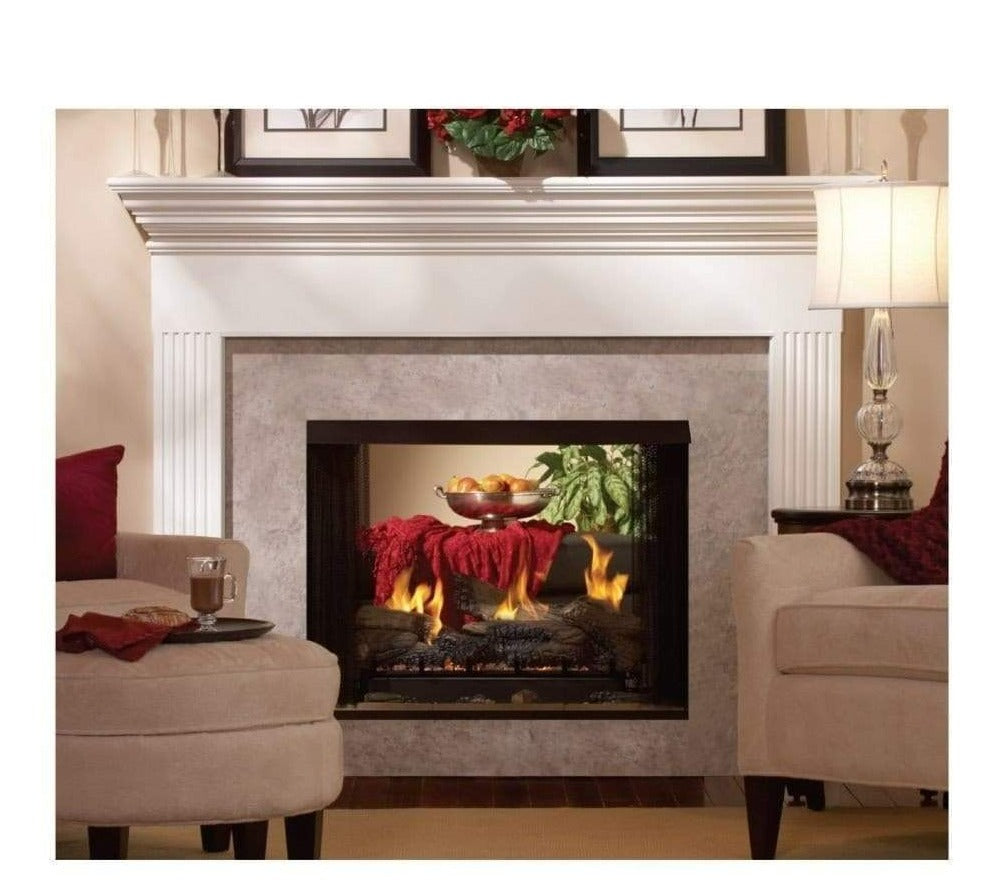 White Mountain Hearth 36" Breckenridge See-Thru Vent-Free Firebox VFP36PB2EF